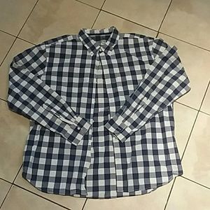 Men's XXL Old Navy long sleeve plaid shirt